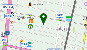 あなぶきパーク 「パーク御坊町」パーキングの地図画像