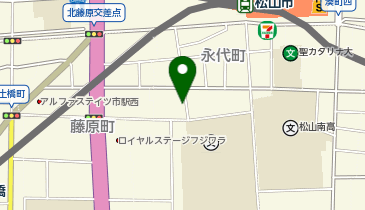 あなぶきパーク 永代町の地図画像