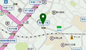 あなぶきパーク 呉清水1丁目の地図画像