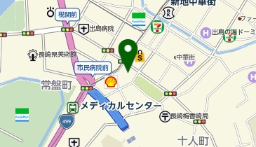 あなぶきパーク あなぶき新地町バイクパークの地図画像