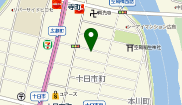 あなぶきパーク 十日市第七405の地図画像