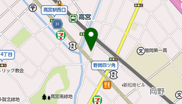 あなぶきパーク 野間560の地図画像