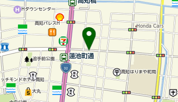 あなぶきパーク 高知はりまや町の地図画像