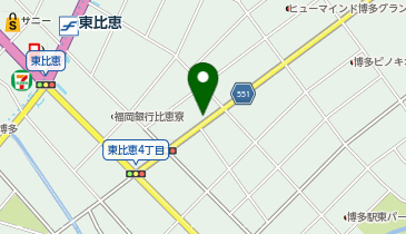 あなぶきパーク 東比恵525の地図画像