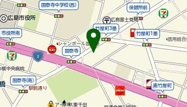 あなぶきパーク グランドポレストーネパーク竹屋町の地図画像