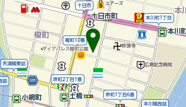 あなぶきパーク 十日市第5の地図画像