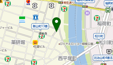 あなぶきパーク 銀山町の地図画像