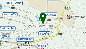 あなぶきパーク 若草町の地図画像
