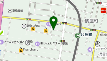 あなぶきパーク 内町パーキングの地図画像