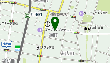 あなぶきパーク 井口町パーキングの地図画像