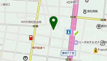 あなぶきパーク 兵庫町パーキングの地図画像