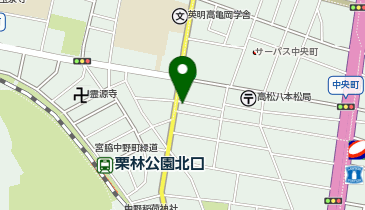 あなぶきパーク 中央町パーキングの地図画像