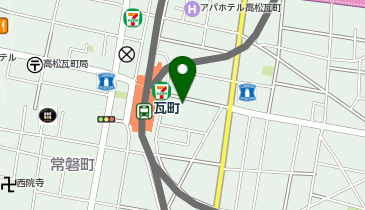 あなぶきパーク 塩上パーキングの地図画像