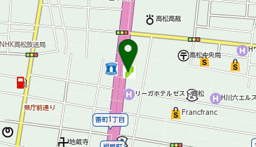 あなぶきパーク 古新町パーキング(軽自動車専用駐車場)の地図画像