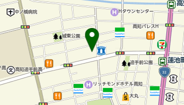 あなぶきパーク 追手筋1丁目第3パーキングの地図画像
