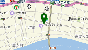 あなぶきパーク 高知南はりまや町1丁目パーキングの地図画像