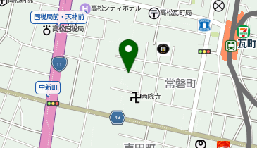 あなぶきパーク 常磐町第5パーキングの地図画像