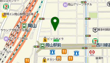 あなぶきパーク anaBUKI PaRK駅前町の地図画像