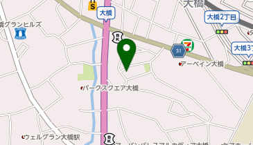 あなぶきパーク 大橋675の地図画像