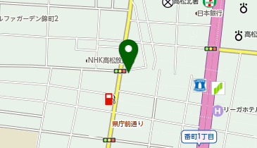 あなぶきパーク 兵庫町第3パーキングの地図画像