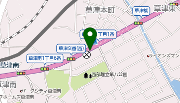 あなぶきパーク 草津南1丁目449の地図画像
