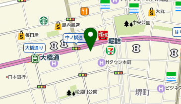 あなぶきパーク 高知本町第5パーキングの地図画像
