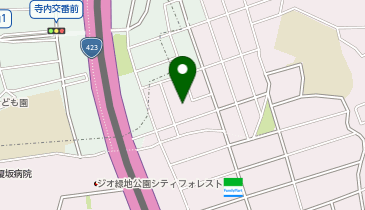 あなぶきパーク 千里山西の地図画像