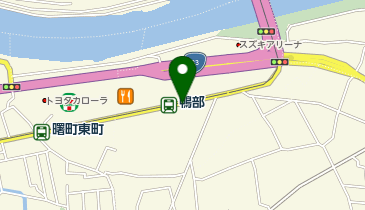あなぶきパーク 高知鴨部高町パーキングの地図画像