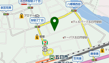 あなぶきパーク 五日市駅前の地図画像