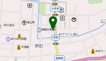 あなぶきパーク 津山大手町の地図画像