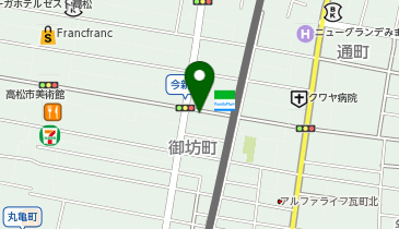 あなぶきパーク 今新町第5パーキングの地図画像