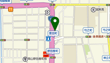 あなぶきパーク 弓ノ町の地図画像
