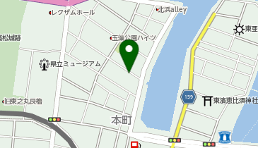 あなぶきパーク 北浜町第2パーキングの地図画像