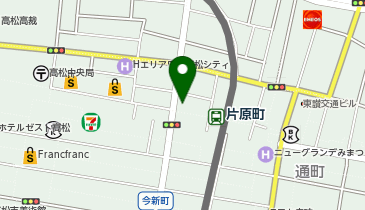 あなぶきパーク 内町第3パーキングの地図画像