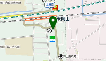 あなぶきパーク 東岡山の地図画像