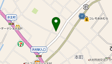 あなぶきパーク 大村本町693の地図画像