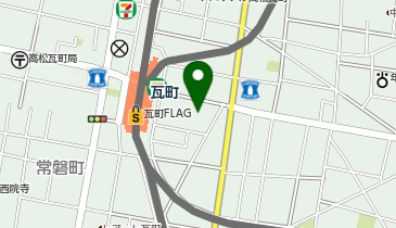 あなぶきパーク 塩上町第6パーキングの地図画像