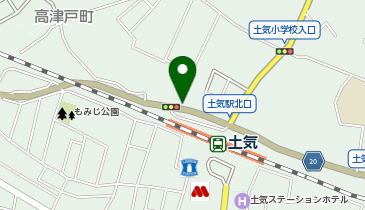 あなぶきパーク 土気町の地図画像