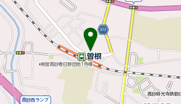 あなぶきパーク 曽根駅前の地図画像