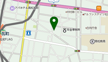 あなぶきパーク 塩上町第7パーキングの地図画像