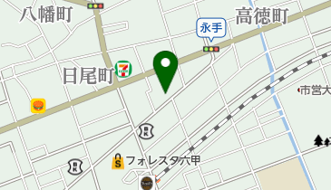 パラカ 森後町第1の地図画像