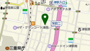 パラカ 津市栄町第1の地図画像