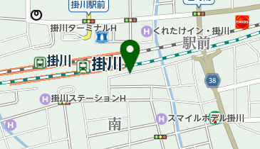 パラカ 掛川駅前第1の地図画像