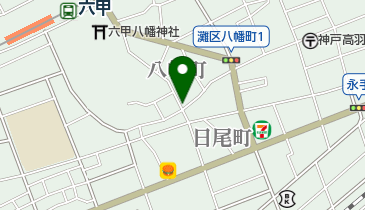 パラカ 神戸市八幡町第1の地図画像