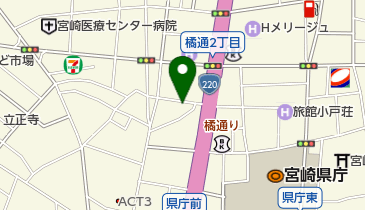 パラカ 宮崎市橘通西第1の地図画像