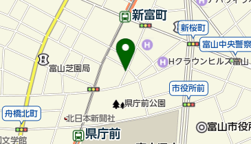 パラカ 富山市内幸町第1の地図画像