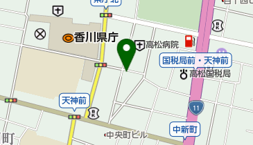 パラカ 高松市天神前第1の地図画像