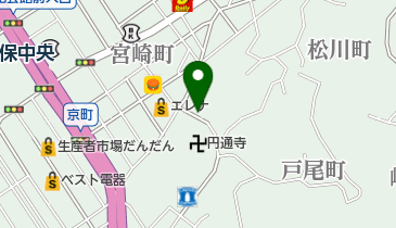 パラカ 佐世保市松川町第1の地図画像