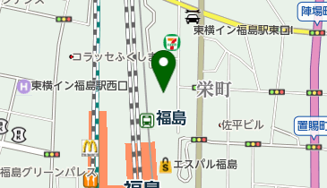 パラカ 福島駅前第2の地図画像