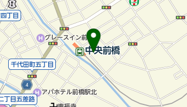 パラカ 前橋市城東町第1の地図画像